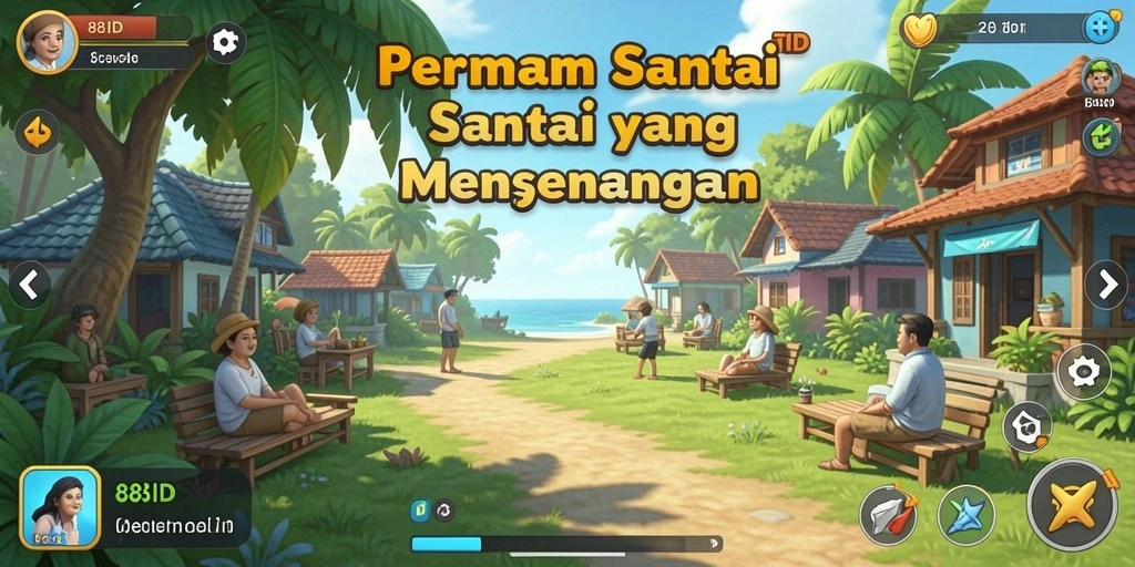Screenshot gameplay 88ID menunjukkan keseruan permainan santai.