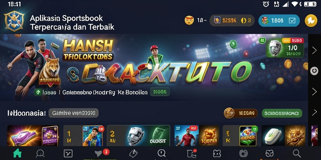 Tampilan menarik dari gameplay COLOKTOTO yang menampilkan taruhan olahraga.