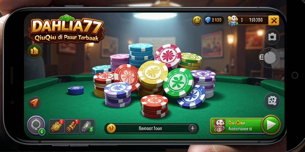 Tampilan gameplay seru dan menantang dari DAHLIA77.