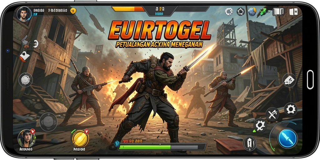 Screenshot utama <strong>EUROTOGEL</strong> menampilkan aksi pertempuran yang mendebarkan.