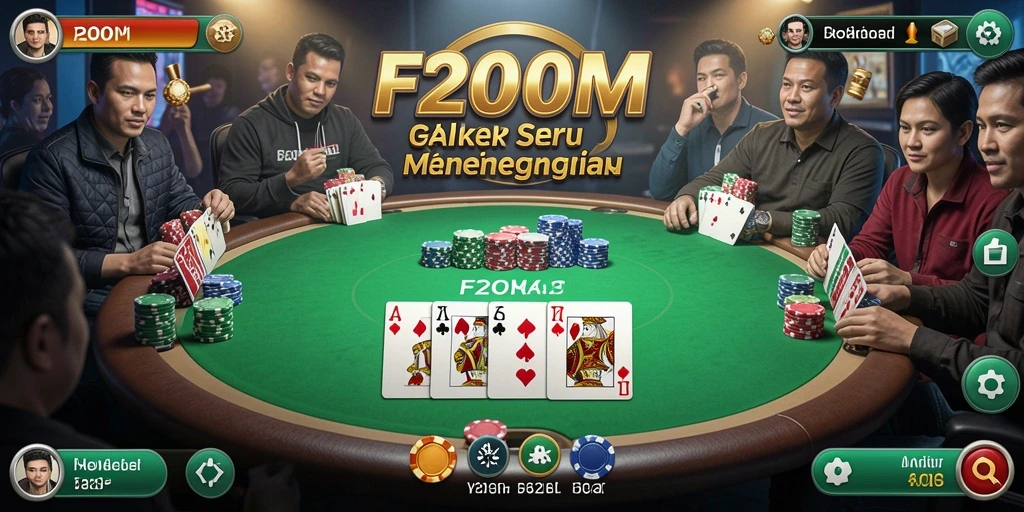 Gameplay menegangkan di F200M dengan grafis menarik dan fitur interaktif.