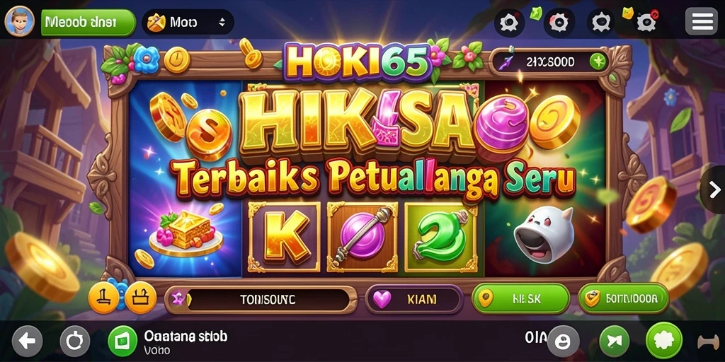 Tampilan seru dari gameplay HOKI65 yang memukau.