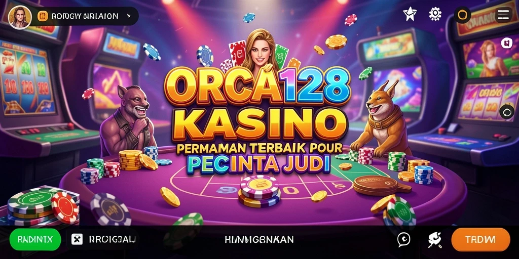 Tampilan gameplay menarik dari ORCA128 saat bermain Kasino.