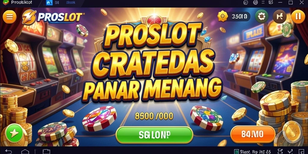 Tampilan gameplay PROSLOT dengan elemen strategi yang menegangkan.