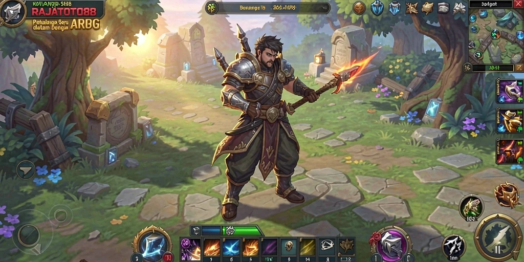 Gameplay seru dalam petualangan ARPG yang mendebarkan.