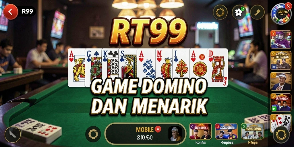 Tampilan gameplay Domino yang menarik dan mengasyikkan.