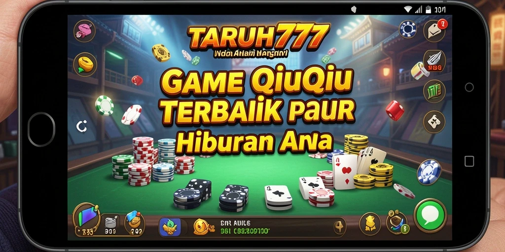 Tampilan gameplay QiuQiu yang seru dan menarik di TARUH777.
