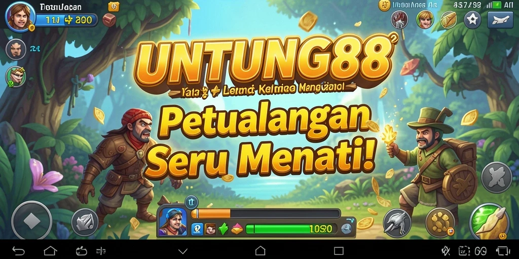 Tangkapan layar menunjukkan gameplay seru dalam UNTUNG88.