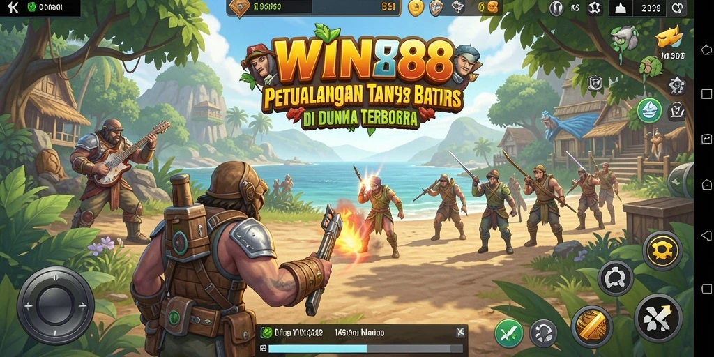 Gameplay seru dalam dunia terbuka yang luas di WIN88.